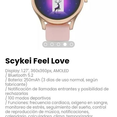 Scykei Feel Love. Notificación de llamadas entrantes y posibilidad de rechazarlas - Img 110269932
