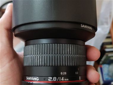 En venta Lente Samyang con montura Canon 14mm 2.8 - Img main-image-45827694