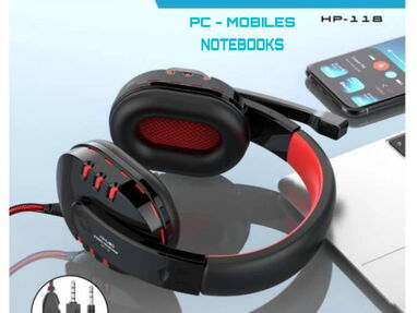 Audifonos gamers de cable - Img main-image