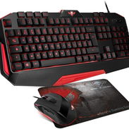 Combo 3 en 1 spirit of gamer pro mk3 retroiluminacion LED rojo - Img 55040499