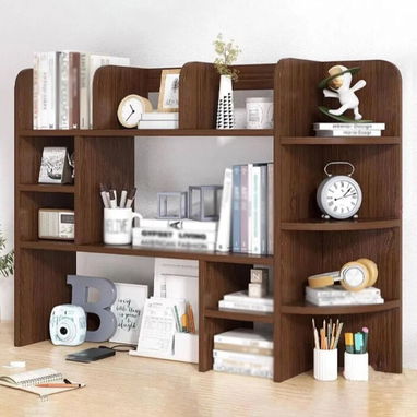 Estante organizador para mesa o escritorio 🌼 ✨ Desarmado en caja ✨ Medidas: 100x17x80 cm - 2/4
