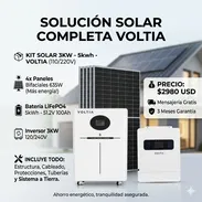​☀️ ¡INDÉPENDIZATE DE LOS APAGONES! Kit Solar Premium VOLTIA 3kW (110/220V) ☀️ - Img 55680501