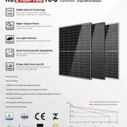 Paneles solares bifaciales 515w 125usd x pallet (37u) 115usd x contenedor (888u) Si se Paga en el exterior rebaja de pre - Img 58300813
