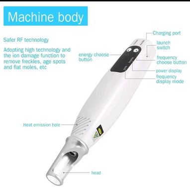 PRECIO: 85 USD. NUEVO. PLUMA NeatCell  Luz Azul - 3/4