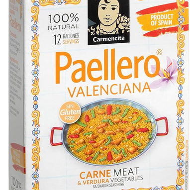Sazón para paellas con azafrán Carmencita 5 sobres/30 raciones - 2/2