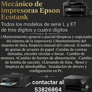 Se reparan Impresoras Epson tengo domicilio y cuento con respaldo eléctrico - Img 55966763