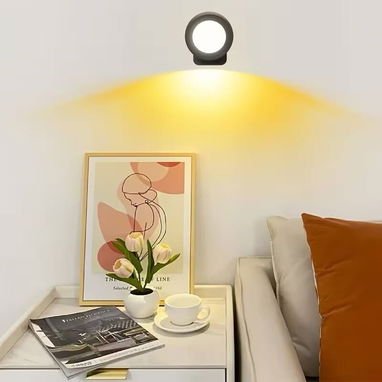 -Pack 2 Luces LED Magnéticas Pared Control Intensidad - 4/9