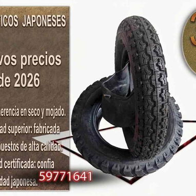 Neumáticos para Moto y Triciclo (BESAFE / SEYOUN) 🏍️ Neumáticos para Moto – Calidad Japonesa Garantizada! (8 capas) $30 - 2/2