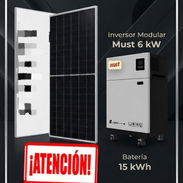 Kit de Inversor de 6kw con 15 kwh de batería más 5 paneles de 620 watt - Img 57803072