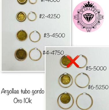 Joyas de oro y plata anillos, cadenas, piercings, dijes, dormilonas, manillas, tobilleras, azabache - Img 92594195