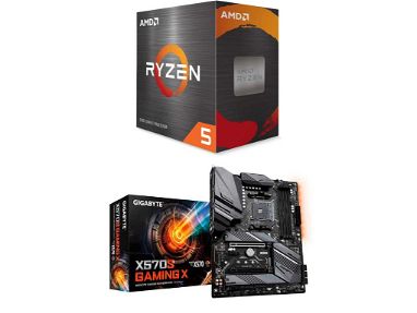 0km✅ Kit AMD Ryzen 5 5600X +Disipador + Gigabyte X570S Gaming X 📦 6xAudio ☎️56092006 - Img main-image