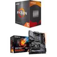 0km✅ Kit AMD Ryzen 5 5600X +Disipador + Gigabyte X570S Gaming X 📦 6 Core, 12 Hilos, 4.6GHz, 6xSATA, 7xUSB ☎️56092006 - Img 45593581