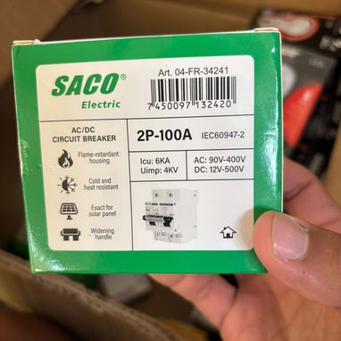 Breaker 32A, 63A, 100A - 2/4
