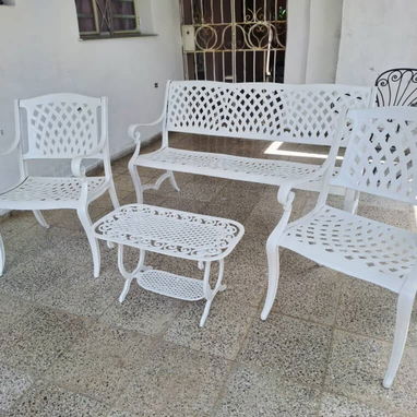Juegos de terraza aluminio fundido. - Img 123024213