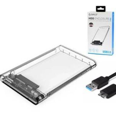 Caja externa transparente para discos SSD y HDD 2.5" - Img 114139023