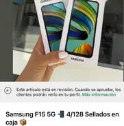 Samsung F15 5G 4/128GB - Nuevo/Sellado - 5G - Batería 6000mAh - 90Hz AMOLED - Carga 25W - Img 49181666