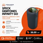 Speck Gemtones Infinity Go Bocina Bluetooth con Luces RGB | Speaker Portátil en La Habana - Img 55130478