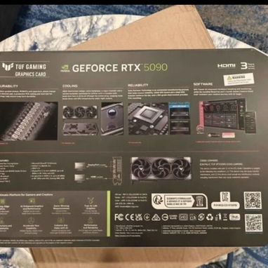 Tarjeta gráfica ASUS GEFORCE RTX 5090 TUF Gaming 32GB GDDR7 OC EDITION - Nueva y sellada - 2/2