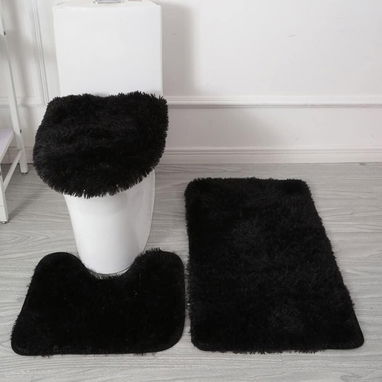 🛁 Set de Alfombras para Baño (3 piezas) – ¡Comodidad y estilo en cada paso! ✨  NUEVA! - Img 101988617