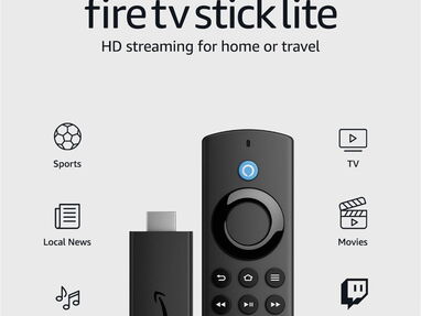 Amazon Fire TV Stick Lite control remoto por voz Alexa - Img 64507493