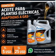Aceite para plantas eléctricas - 52580623 - Img 57677157