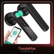🔒 Cerradura Inteligente Biométrica Con Huella y Teclado - Img 57653260