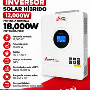 Inversor Solar 12k Sako . Envío libre de costo - Img 58034472