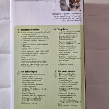 Máquina de pelar profesional para mascotas y humanos - Img 110725524