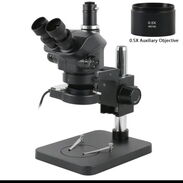 Microscopio trinocular con lampara led y lente barlow 0,5x. Newww - Img 45271305