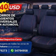 Forros de asiento para autos. Universales - Img 54265873