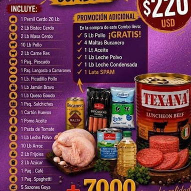 Combos de comida - 3/10