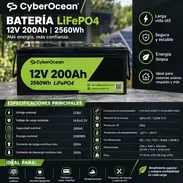 Bateria LiFePO4 12V 200Ah 2560Wh - Img 58205693