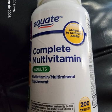 MultiVitamina d adulto y Centrum - Img 122256800
