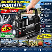 Compresor Portátil de 12v - Img 58127263