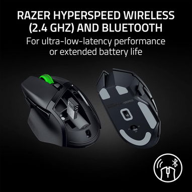🖱️ Mouse Gaming Razer Basilisk V3 X HyperSpeed Inalambrico 18K DPI 9 Botones RGB Bateria 535H Envio*+Garantia** - Img 101954416