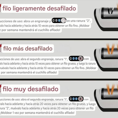 Afilador de cuchillo recargable - Img 116549879