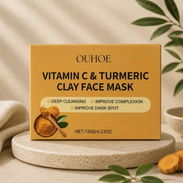 Crema facial arcilla, vit. C y curcuma | Contenido: 120 g/4.23 oz | 10 USD - Img 56861917