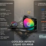 Disipación liquida CoolBox Infinite - Img 55081567
