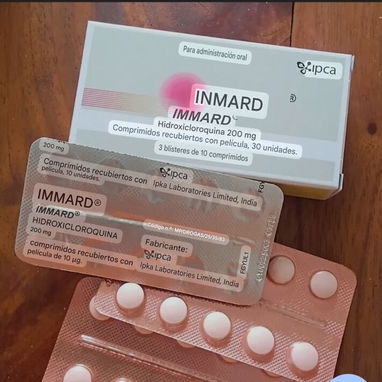 Venta de Hidroxicloroquina . Caja de 30 tabletas de 200 mg en 8500 pesos mg - Img 123002887