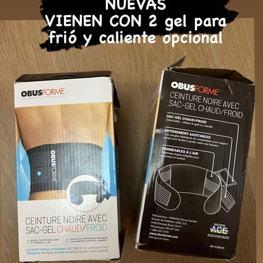 Fajas de cuidado lumbar ,para hacer ejercicios y Guantillas - 4/4