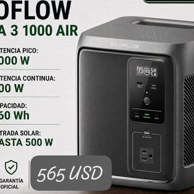 Ecoflow Delta 3 1000 Air - Img 124298929