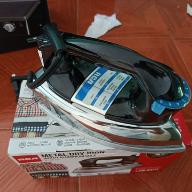 👖Plancha Seca RCA Heavy Duty 1200W Nueva – Cuerpo Metálico👕 - Img 123391532
