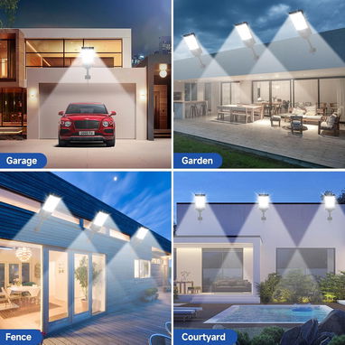 💡 LUCES SOLARES TFKK 6 PACK 6500K SENSOR MOVIMIENTO IP66 CONTROL REMOTO – ENVÍO DISPONIBLE + GARANTÍA - 6/7