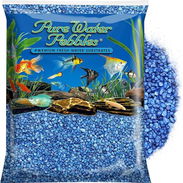 Grava para peceras (Bolsa de 5lbs) en azul y multicolor - Img 55788911