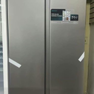 Refrigerador LG 14 pies Con dispensador  830 USD/Refrigerador Side by Side Hisense 15.6 pies 890USD 1 mes de garantía - 3/3