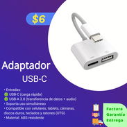 Cable adaptador USB-C a USB-A y USB-C (carga y transferencia simultáneas) - Img 54636062