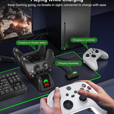 ☎️53544655 🛵 Entrega Disponible ⭐ Paquete de Baterías Recargables para Controlador Xbox con Estación de Carga⭐ - Img 110416258