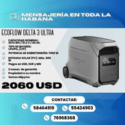🚨 ESTACIÓN DE ENERGÍA ECOFLOW DELTA 3 ULTRA ⚡🔋 💰 PRECIO: 2060 USD 🛡️ 3 MESES DE GARANTÍA - Img 57077795