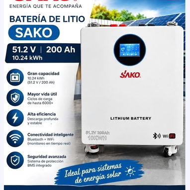 Bateria SAKO de 10KWH - Entrega incluida - 2/2