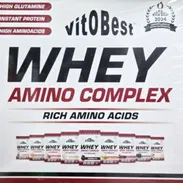 Whey Amino Complex fresa con nata, frutos del bosque, vainilla, fresa plátano, galleta, chocolate, chocolate blanco, - Img 56400983